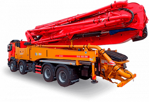 Запчасти для автобетононасоса SANY™ C8 SY43 RZ5-200