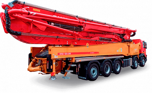 Запчасти для автобетононасоса SANY™ С8 SY56 RZ6-200
