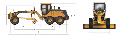 Автогрейдер SANY STG170C-8