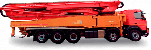 Запчасти для автобетононасоса SANY™ С8 SY56 RZ6-200
