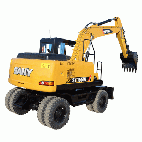 Колесный экскаватор SANY SY155W