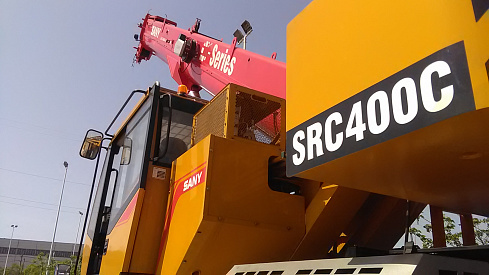 Короткобазовый кран SRC400C -25С